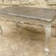 Table basse patine Shabby chic style Louis XV