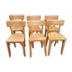 6 chaises de bistrot