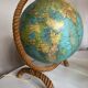 Globe lamp glass and rope 1960