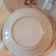 6 flat plates decor red roses