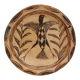 Ancient Berber dish from Kabylie featuring a bird, early 20th century.
