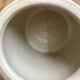 Old large glazed stoneware pot