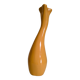 Yellow ceramic vase
