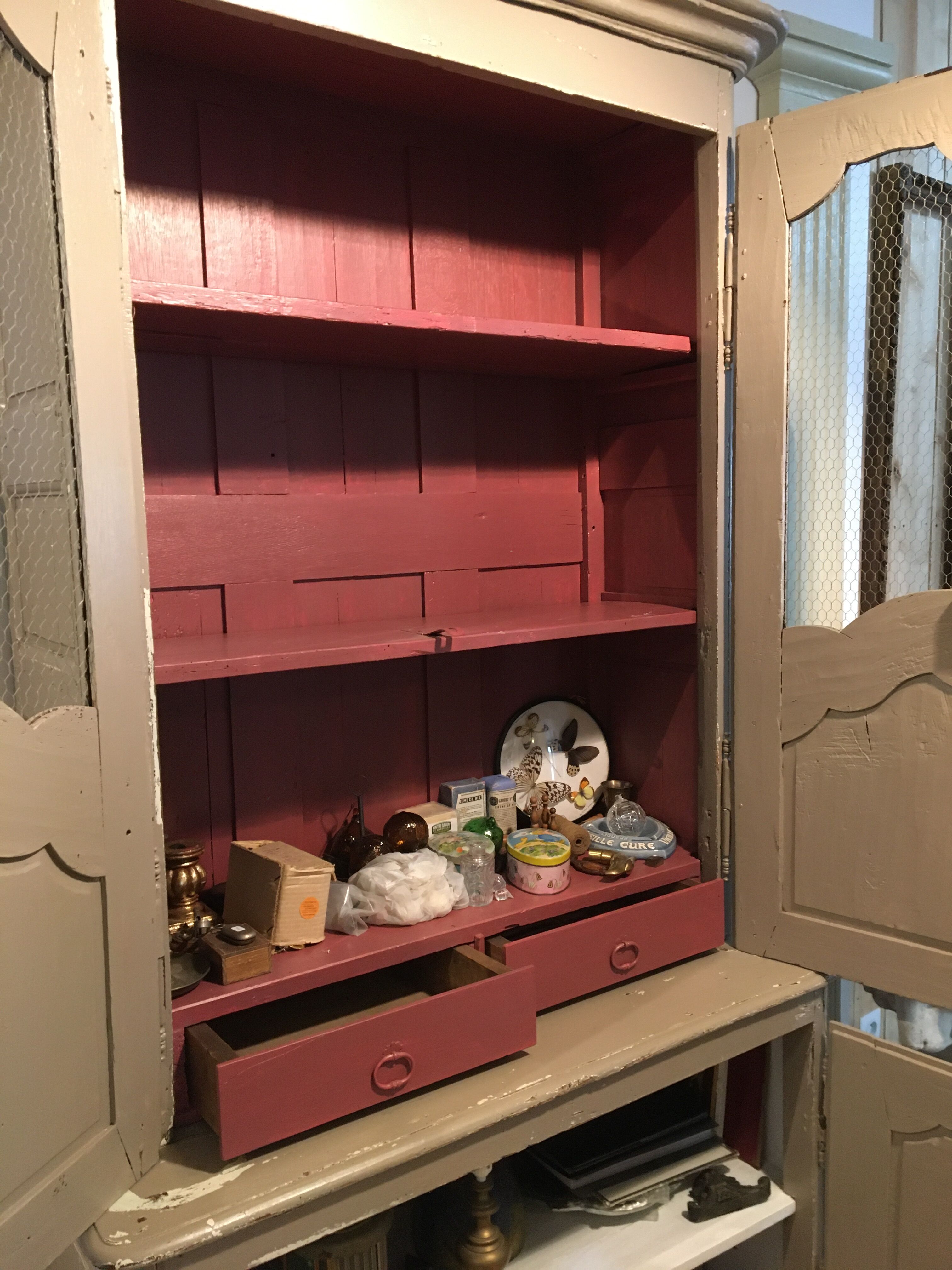 Patinated sideboard