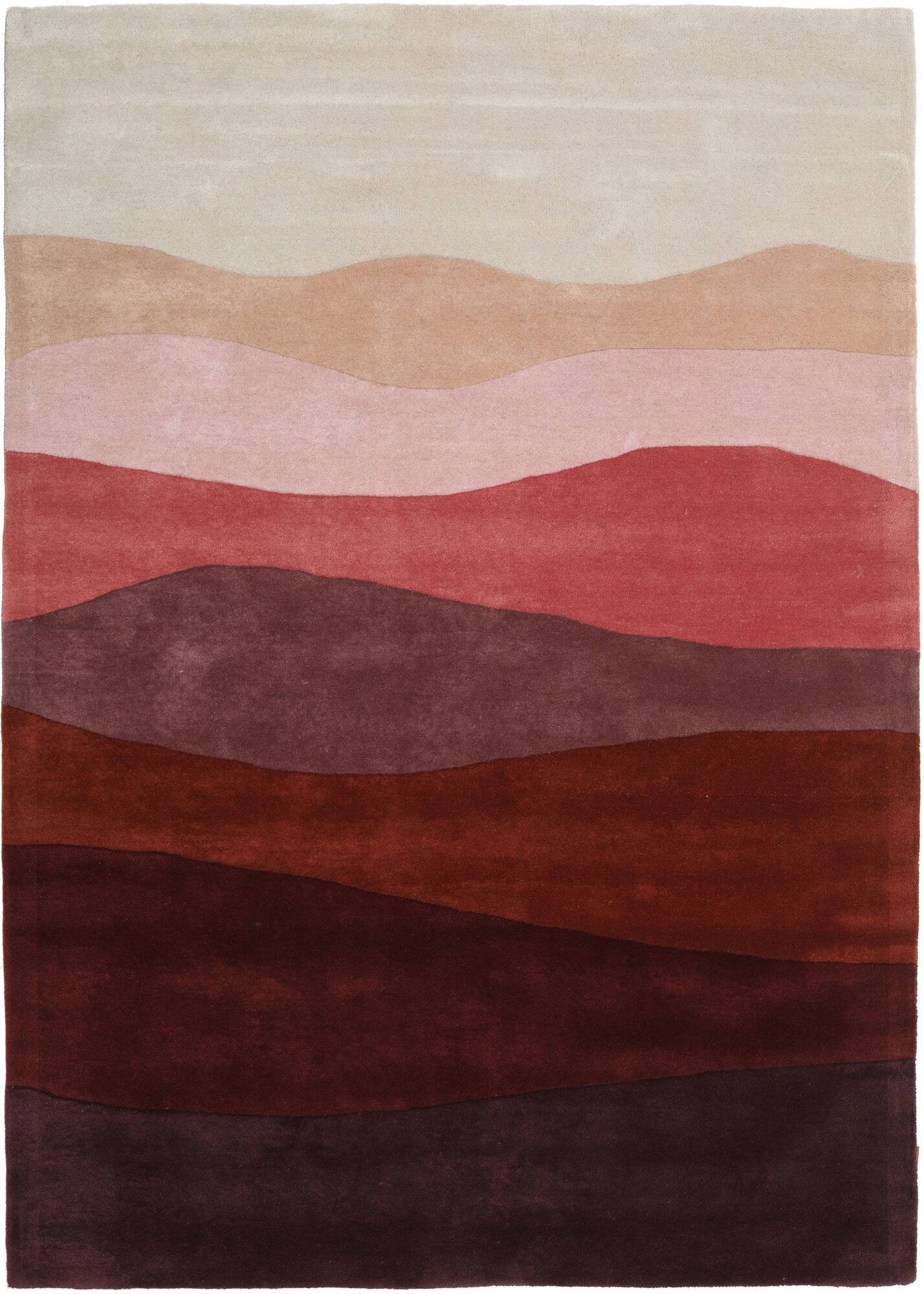 Tufted wool rug by Giulia Sola 160x230cm