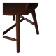 Pair of Scandinavian wooden armchairs with hand-carved folk motifs, 1920s.