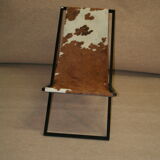 Armchair cowhide