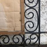 Moroccan mirror in wrought iron  52x62cm