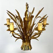 Wheat ear lustre attributed to Maison Jansen.