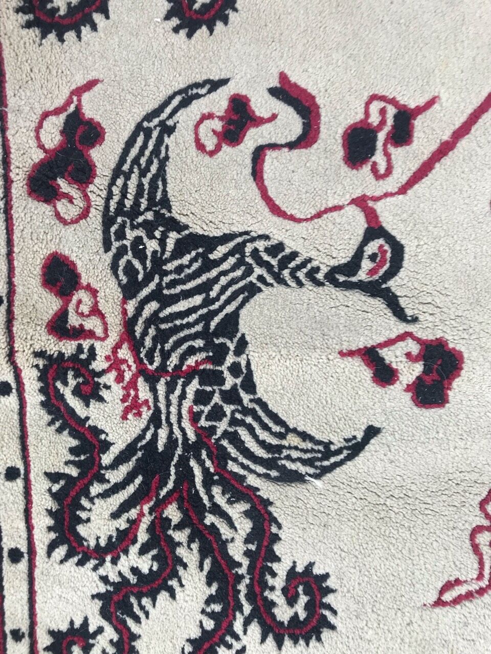 Vietnam handmade square rug 150x150 cm