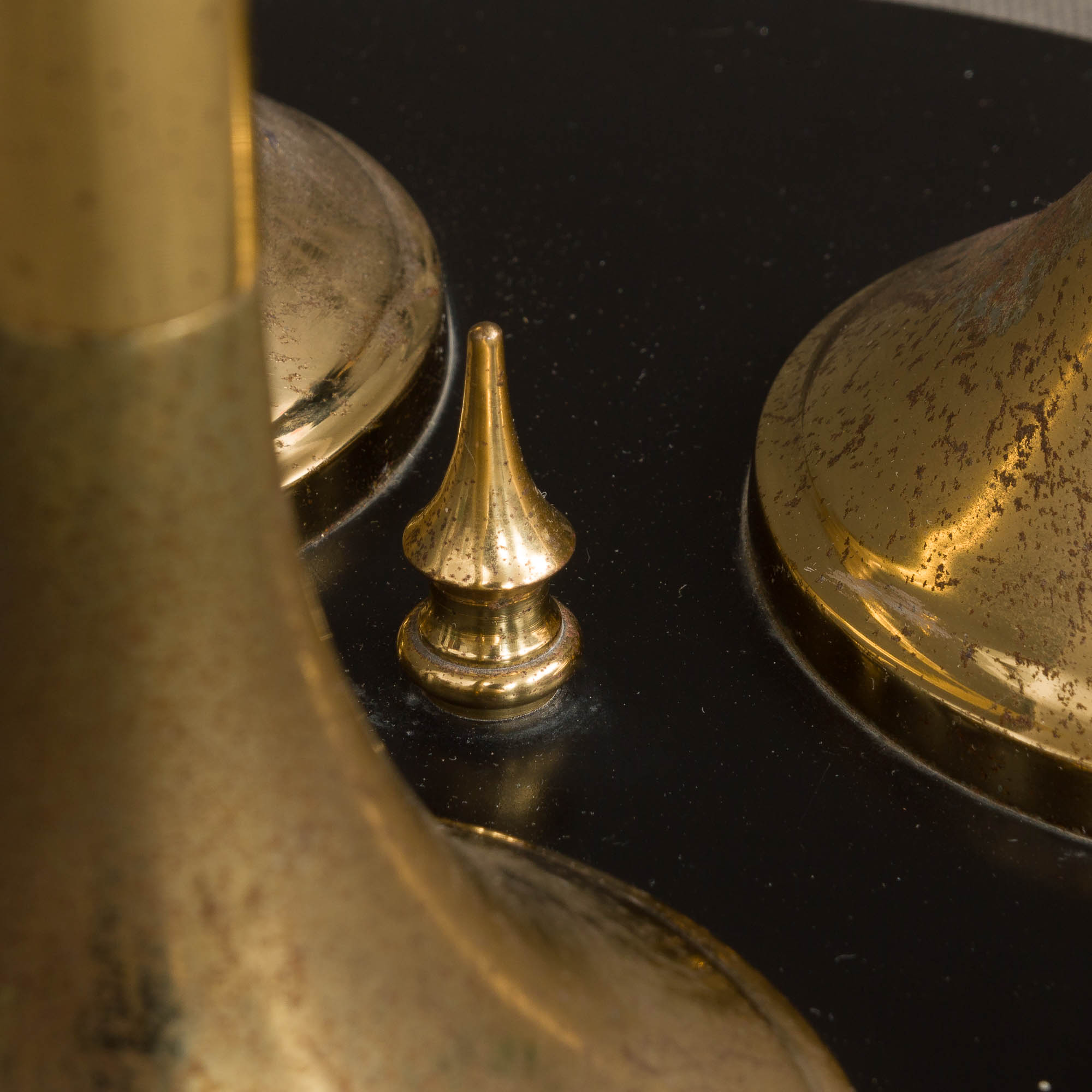 Italian brass floor lamp