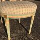 6 louis XVI hot air balloon chairs