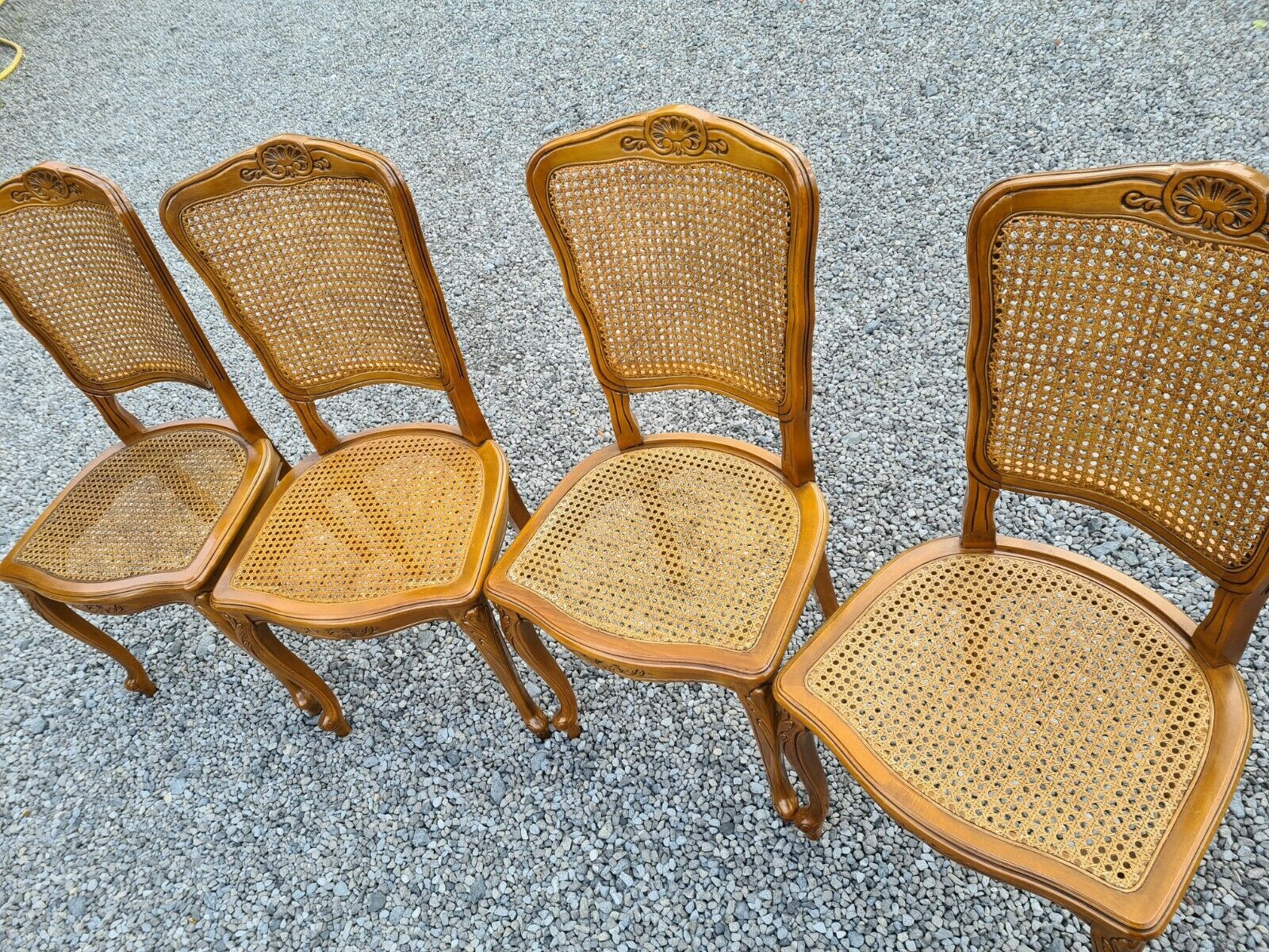 Louis XV beech chairs