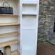 Parisian wardrobe in patinated wood