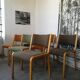 Set de 6 chaises scandinave plywood