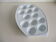 White porcelain snail dish