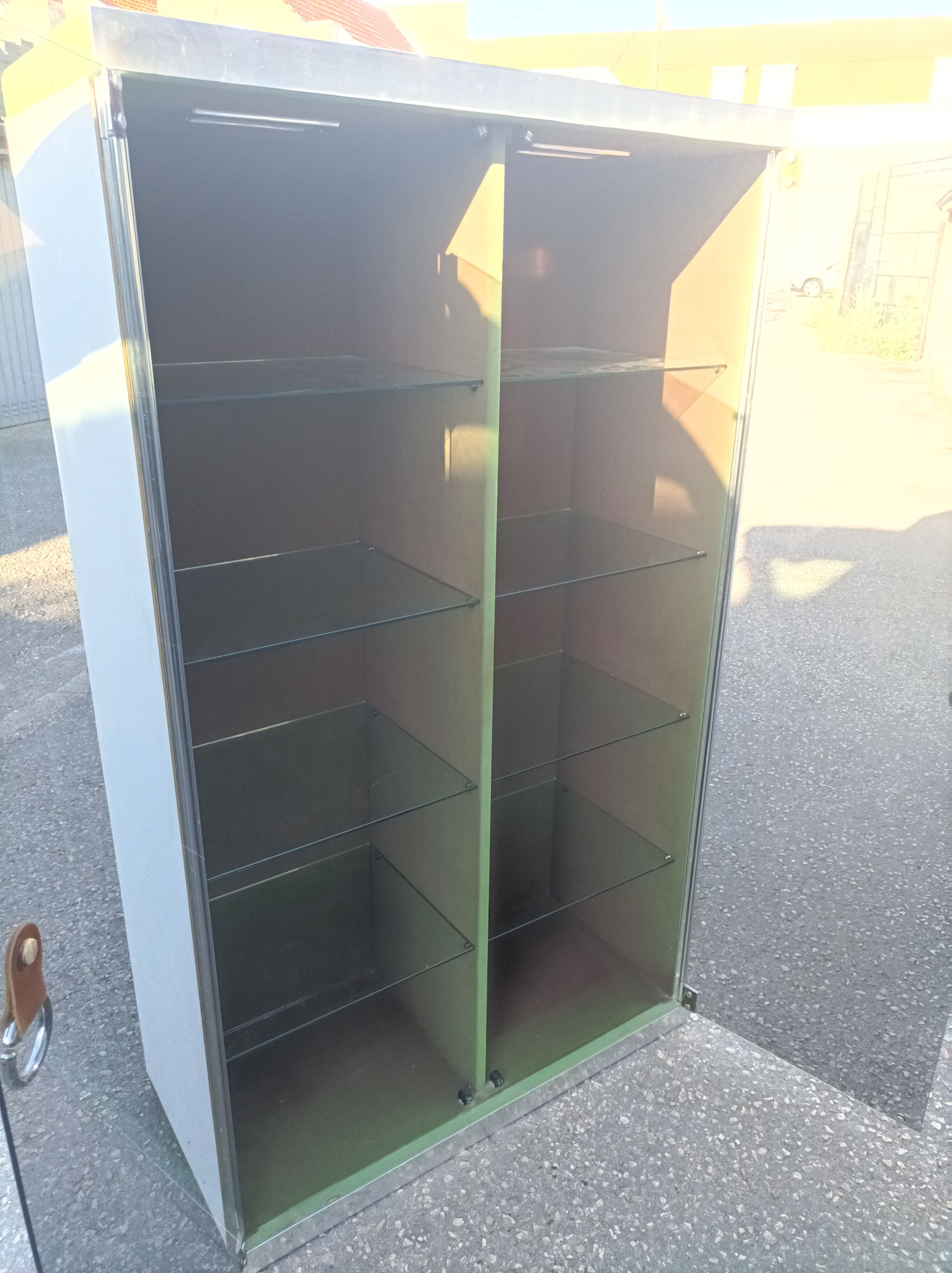 Furniture Hermes vintage wardrobe showcase by Guido Faleschini