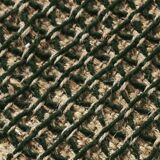 Carpet in jute and green cotton 120 x 170 cm