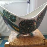 Zoomorphic vase numbered and signed Accolay