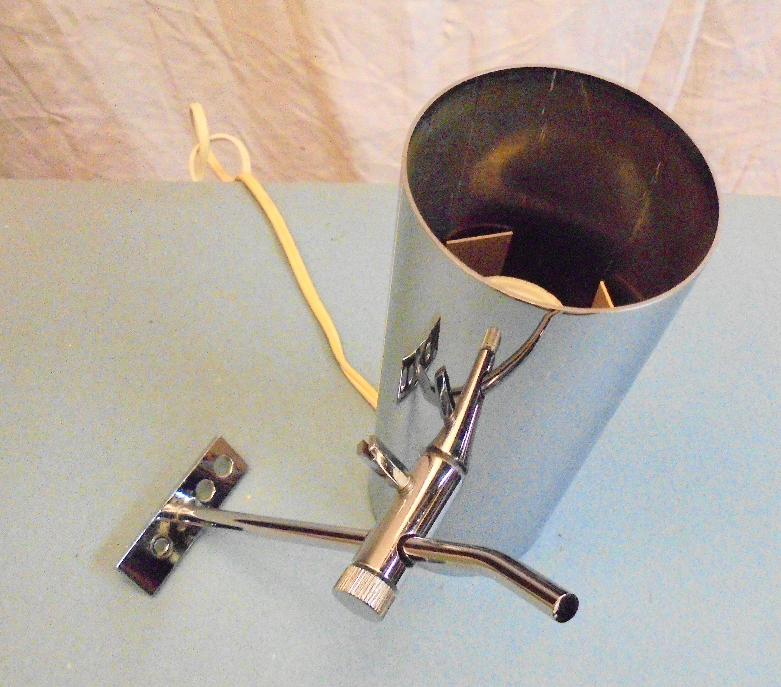 Alain Richard's pipe sconce from the 80s