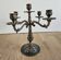 Chandelier ancien en bronze patiné