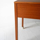 Scandinavian 1950s teak cabinet with compartments
