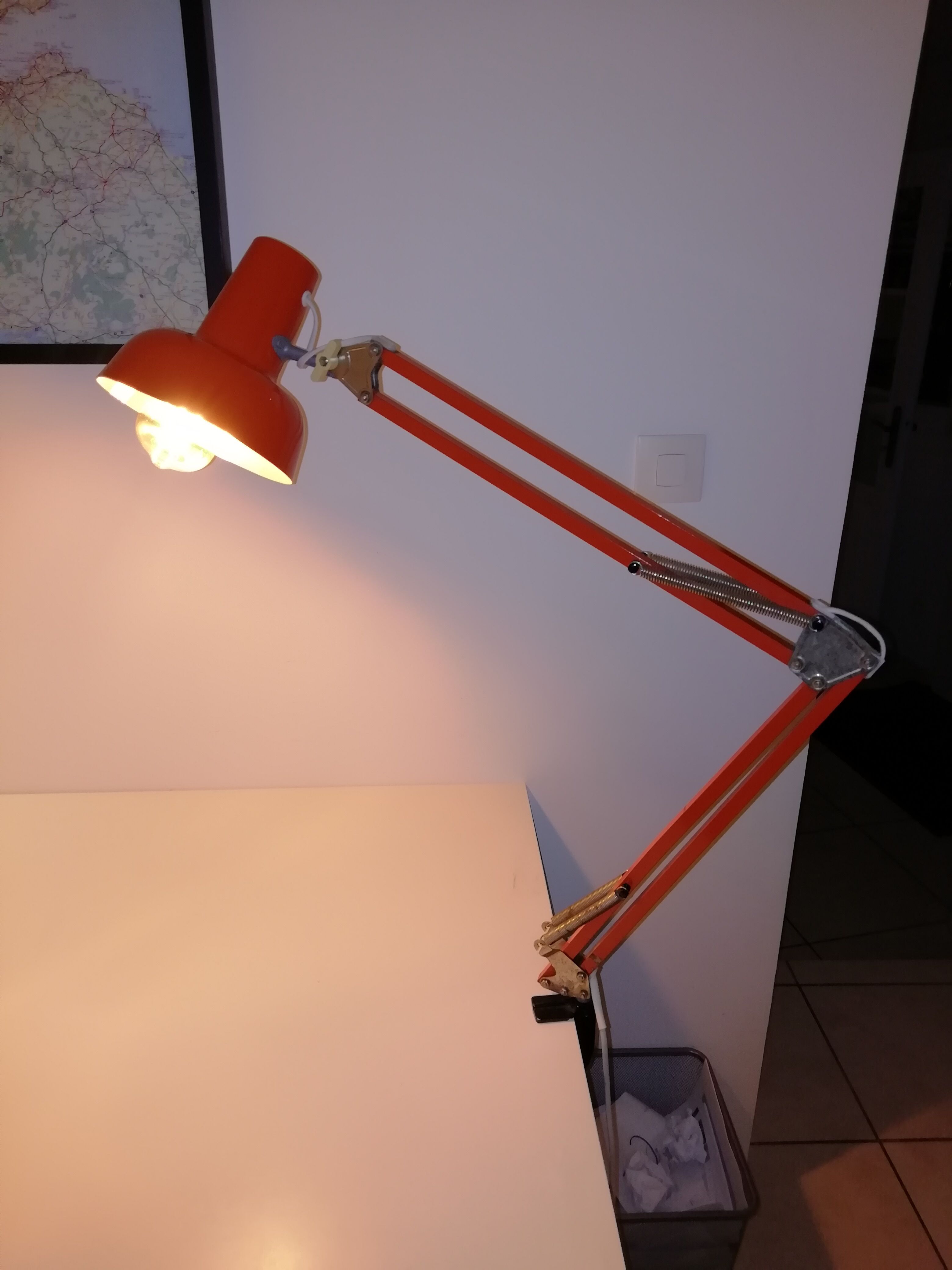 Lampe d'architecte Kema Keur 70s