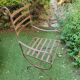 4 fauteuils en fer forgé