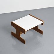 Plywood and laminate coffee table, Negroni, circa 1970