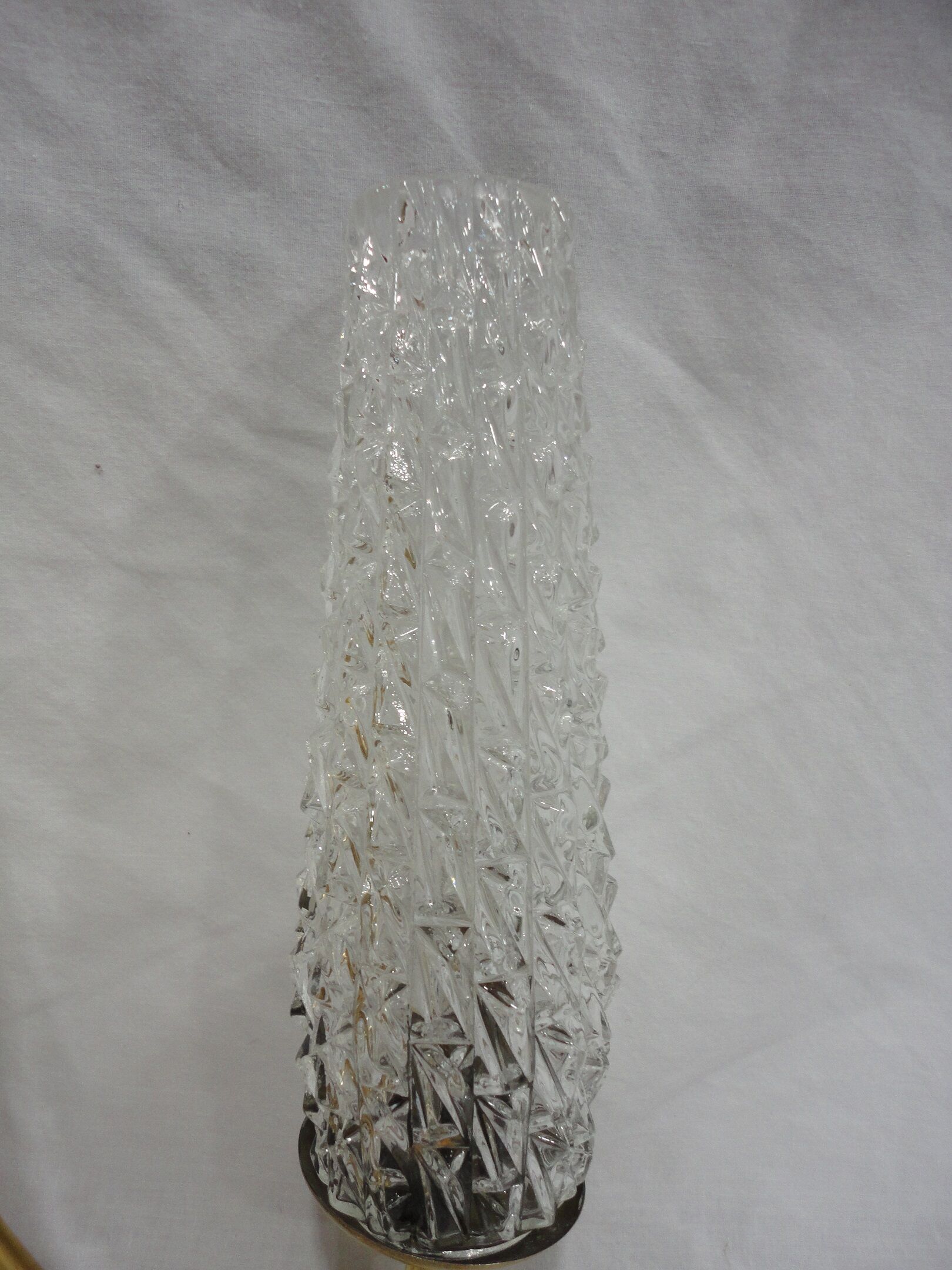 Vintage brass wall lights