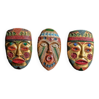 Lot of small masks ''Brand''