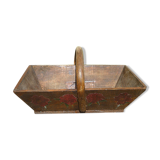 farm basket, harvest, old