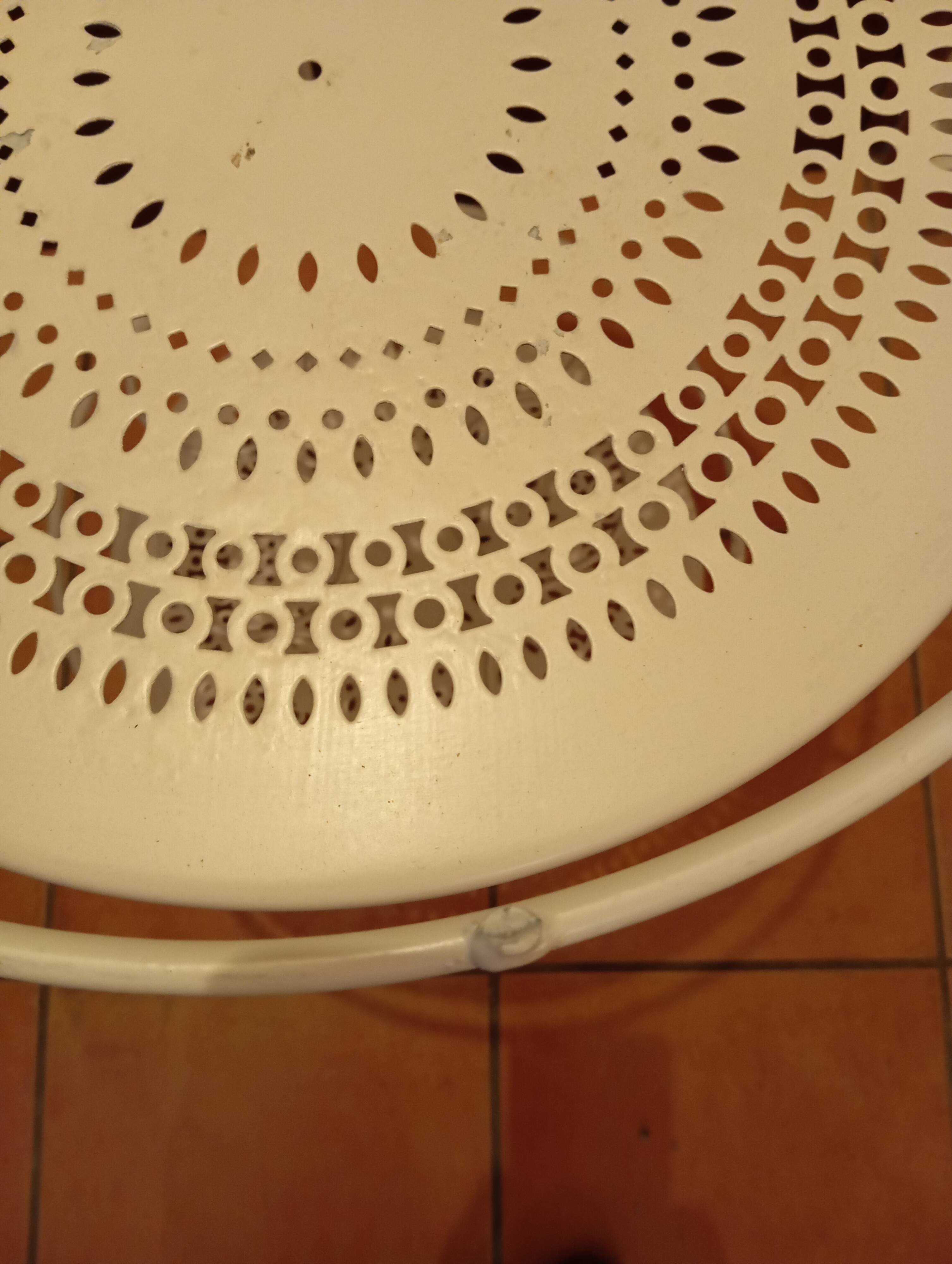 Wrought iron bar desk