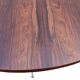 Table à manger Jorge Zalszupin ronde extensible palissandre jacaranda 1960