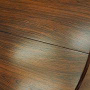 Round rosewood table, Danish design, 1960s, designer: Harry Østergaard, man