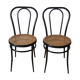 Bistro canned chairs