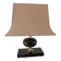 Lampe marbre noir Portoro 1970’s Philippe Barbier
