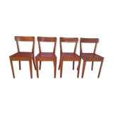 Suite of 4 chairs vintage bistro Diago