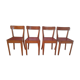 Suite of 4 chairs vintage bistro Diago