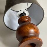 Solid wood vintage country style lamp