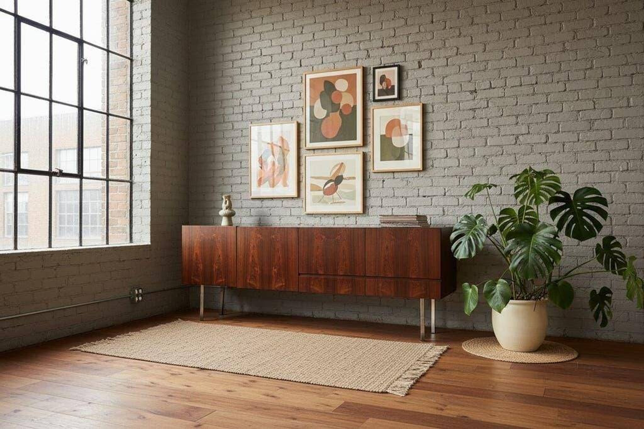 Vintage XL high buffet/wardrobe in rosewood