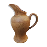 Pichet en grès marron