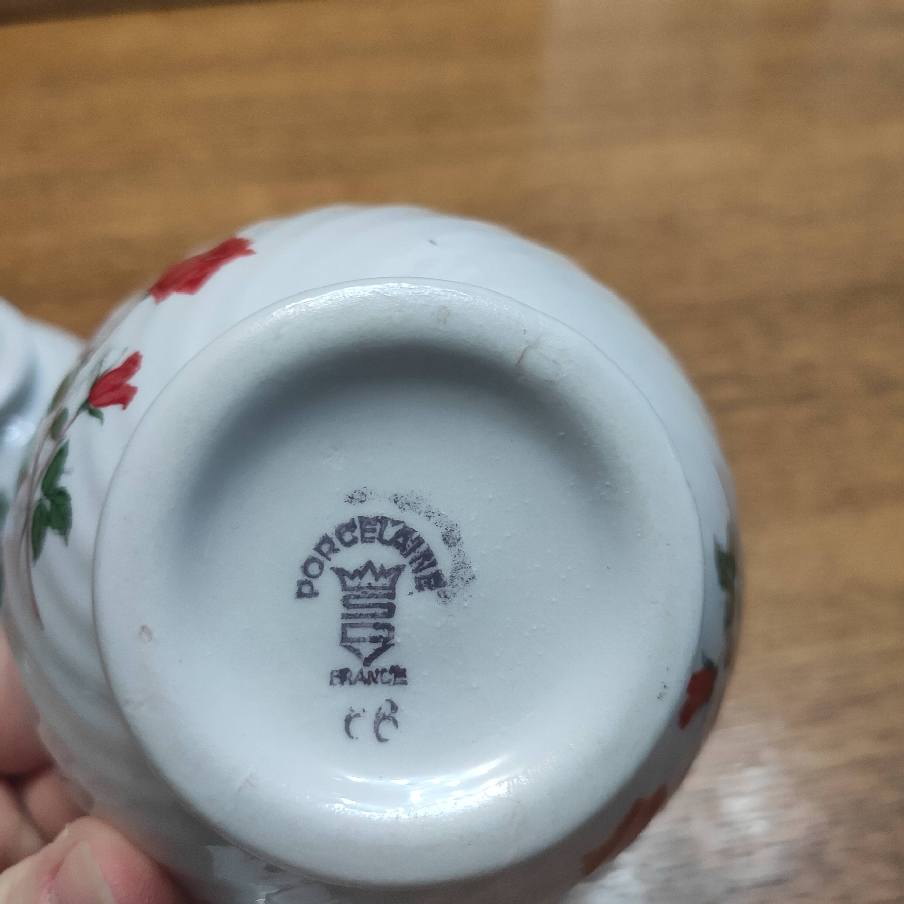 Old porcelain bowls