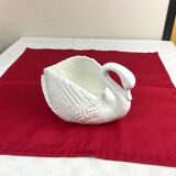 Cache pot cygne blanc