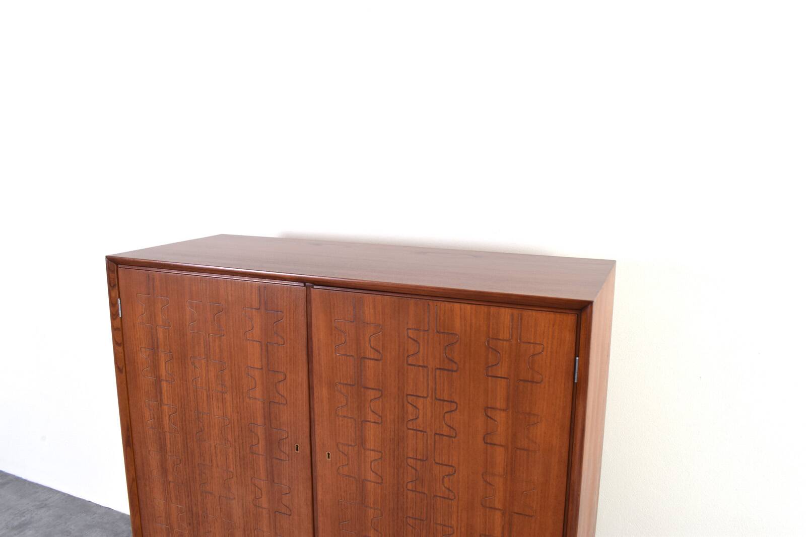 Mid-Century Teak Highboard by Rastad & Relling for Eidsfjord Møbelfabrikk
