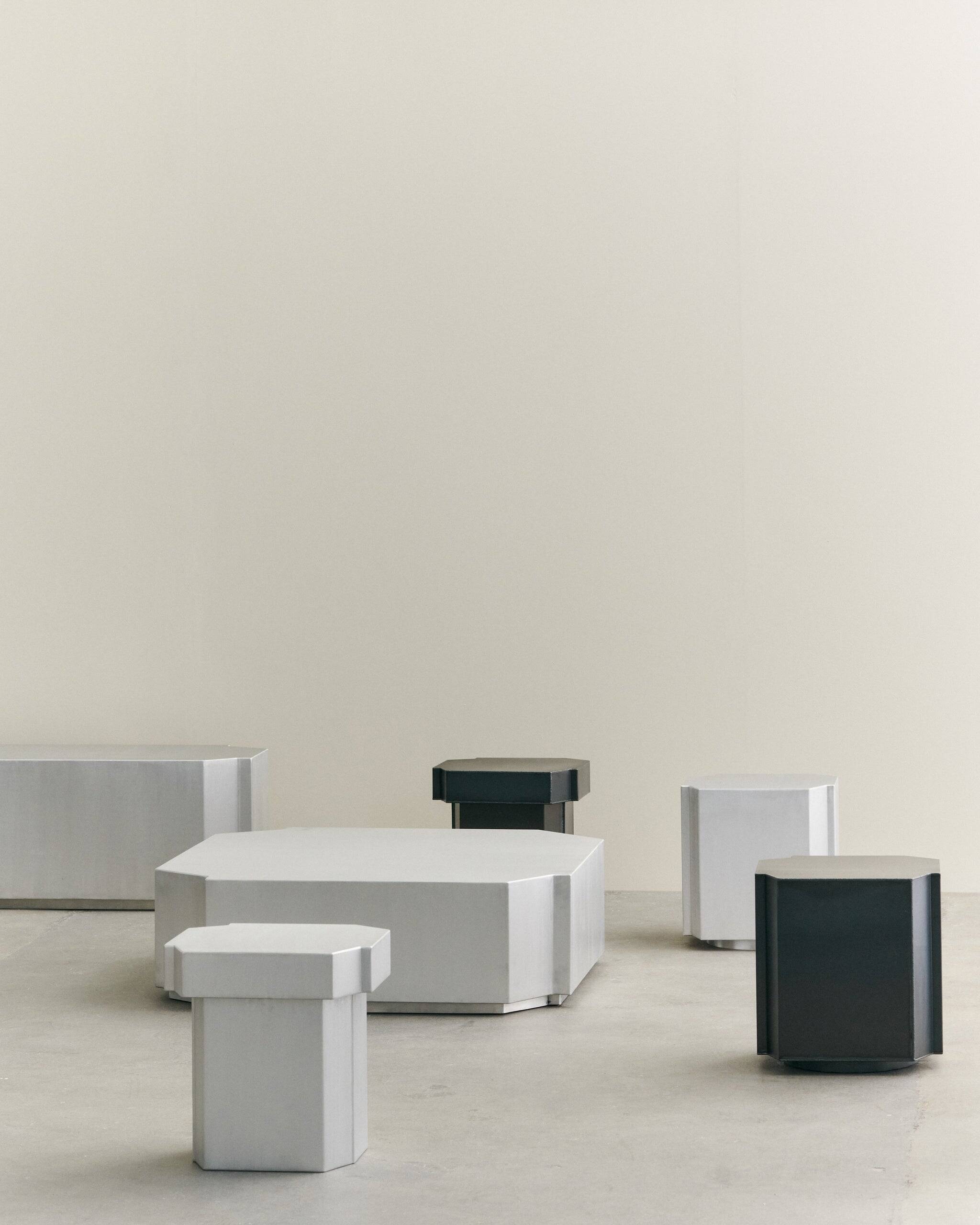 Tabouret Funki aluminium