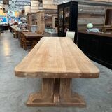 Very large solid oak farmhouse table