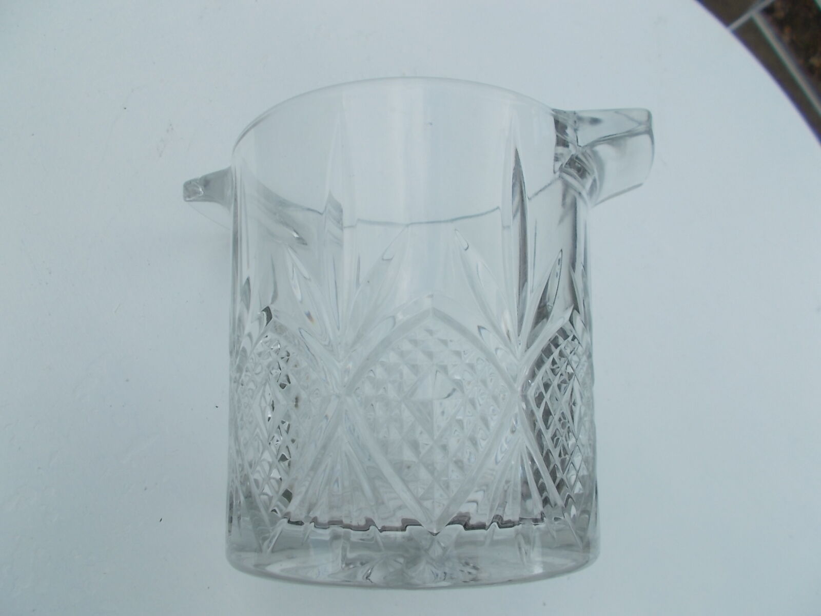 Ice bucket Arc France in chise glass