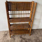 Étagère en bambou pliable 70’s
