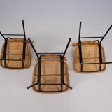 Rattan/bamboo splice chairs